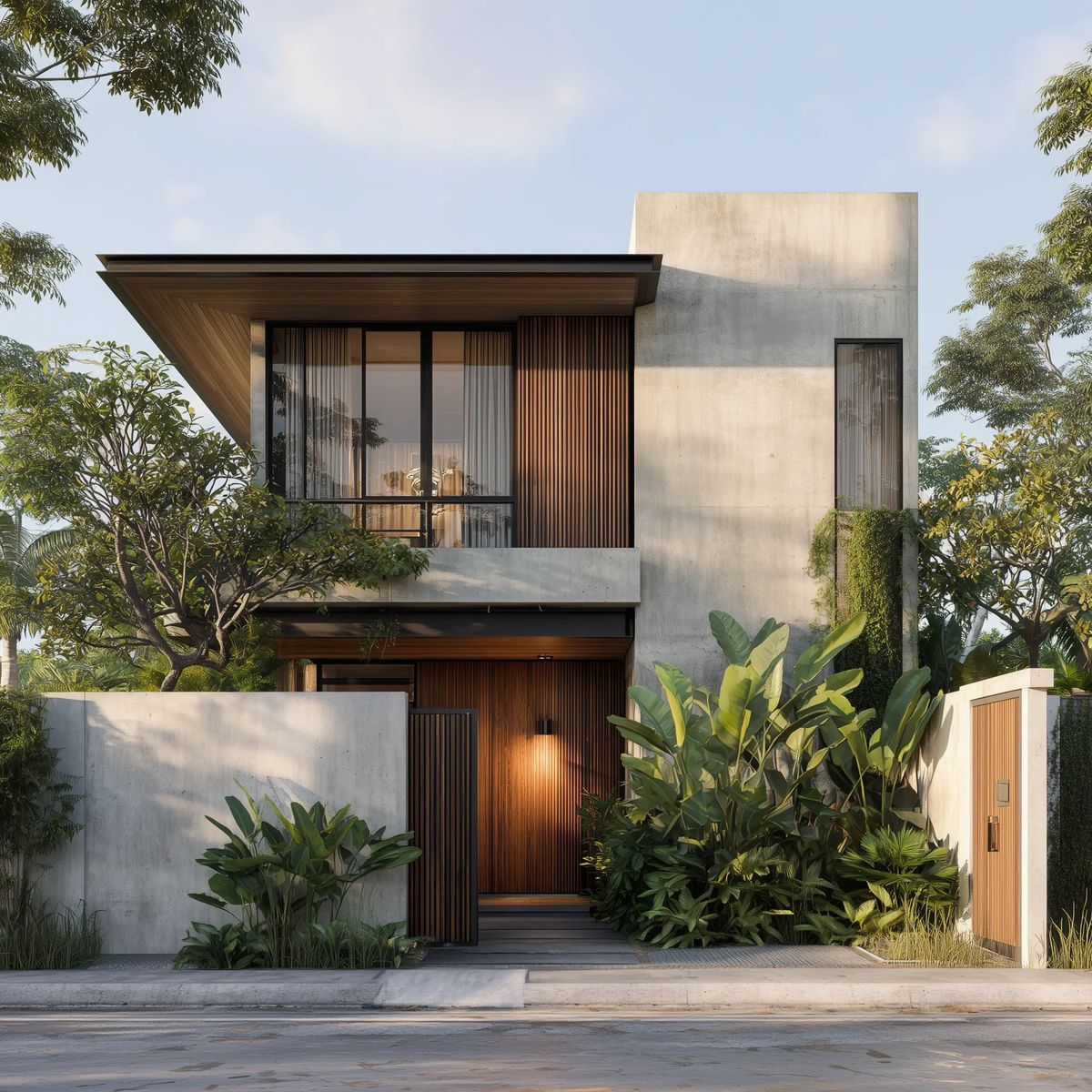 Panchtatva Villas — row of villas in a landscaped community